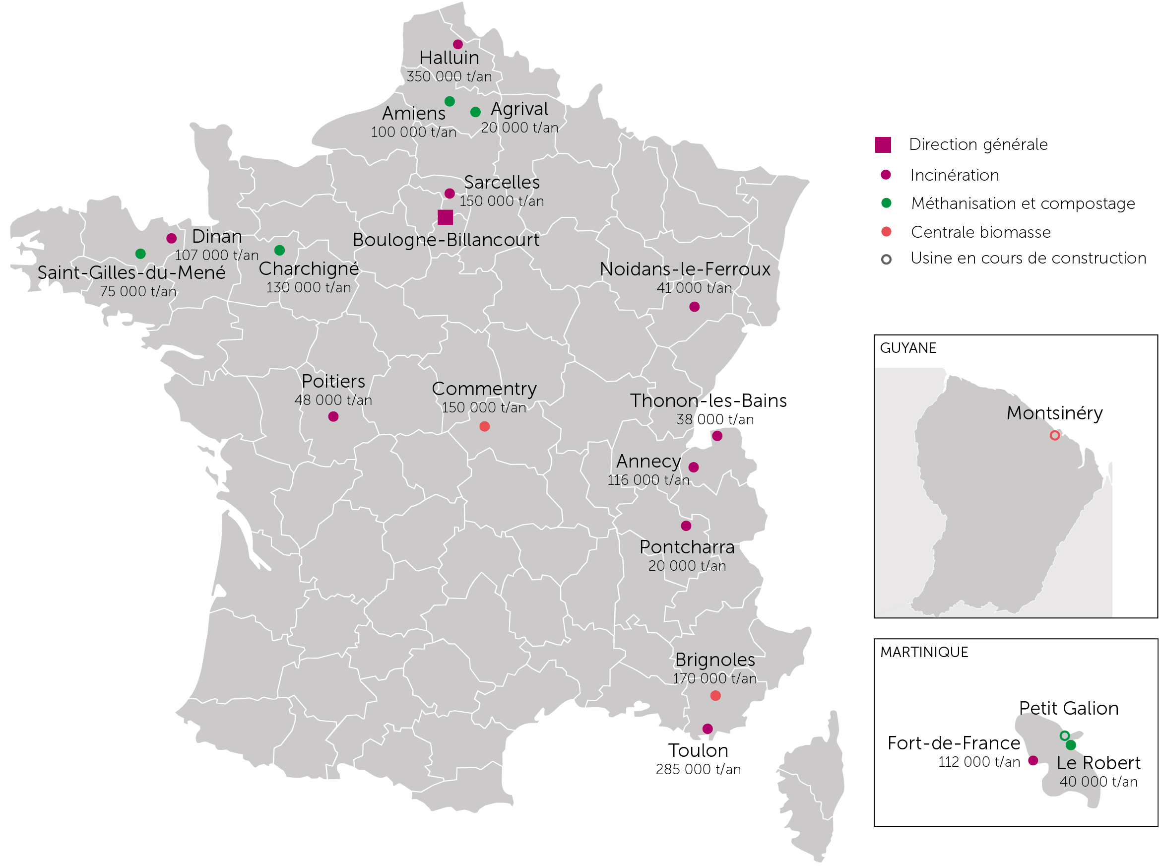 carte UVE