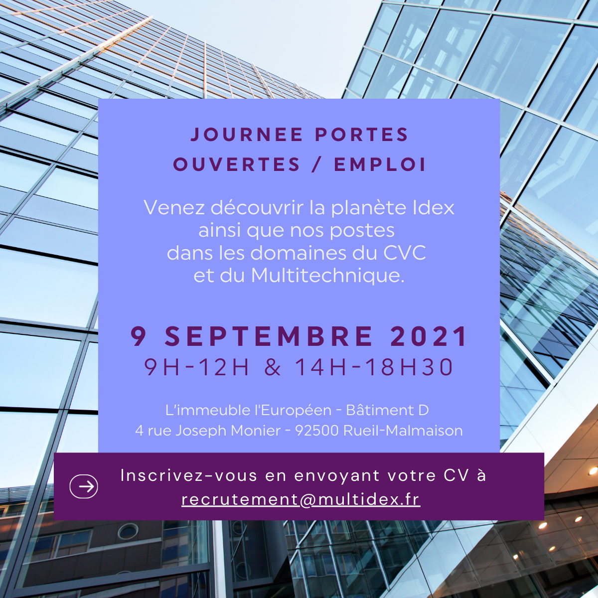 journée portes ouvertes Idex