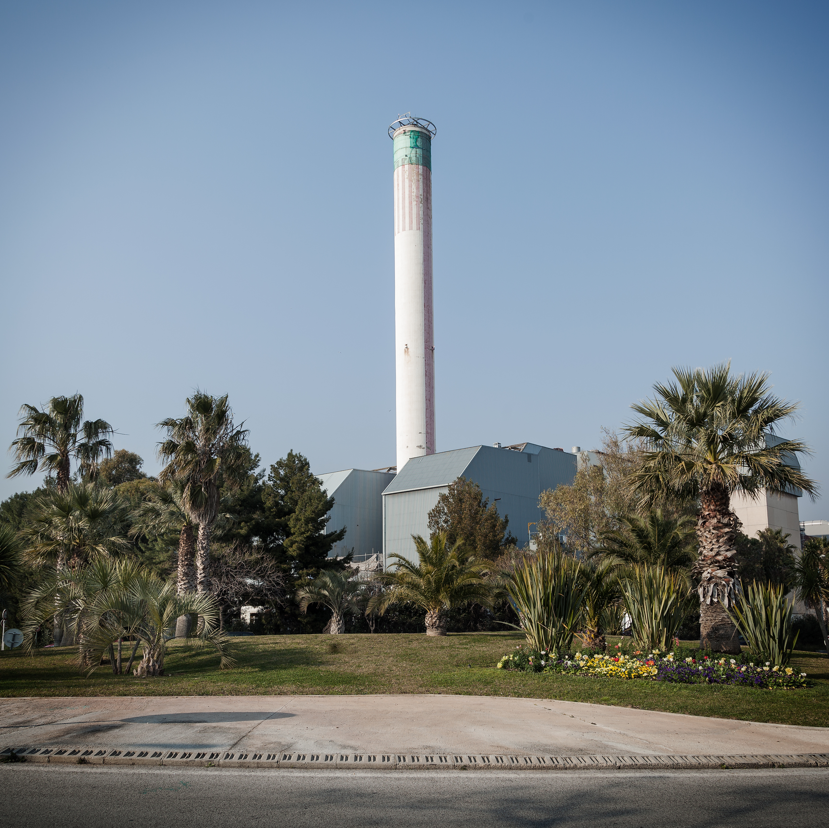 vue du centre de valorisation énergétique de Toulon