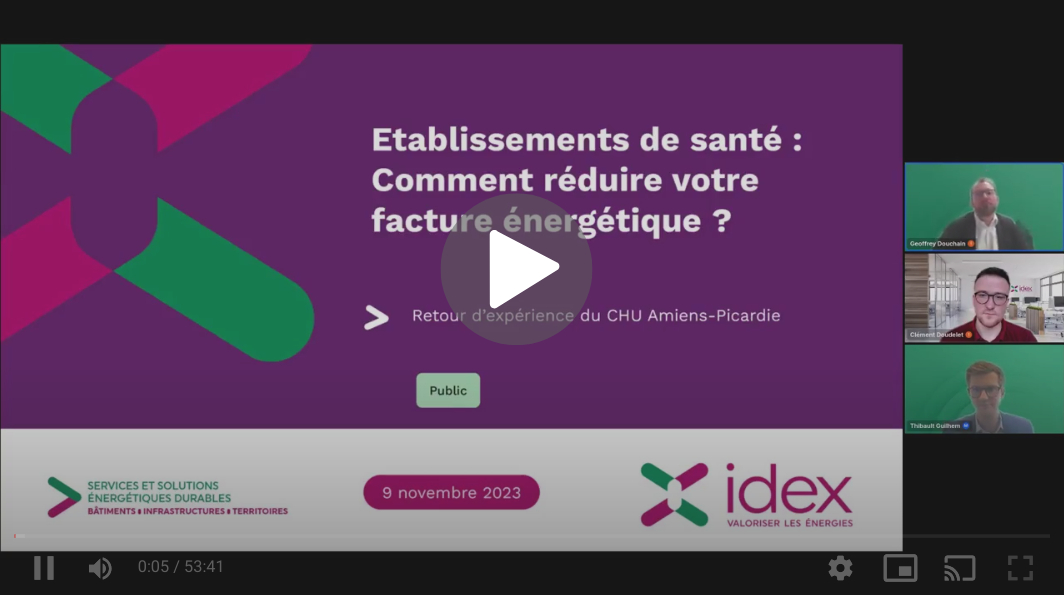 webinaire établissement de santé