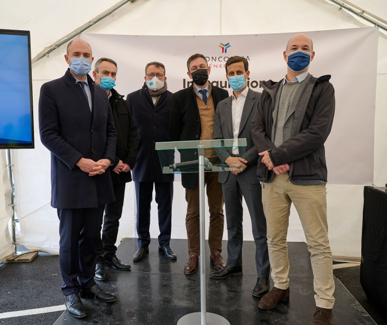 Inauguration centrale géothermique Vigneux sur Seine
