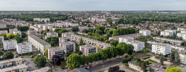 ville de Vigneux sur Seine raccordée au réseau de chaleur avec géothermie