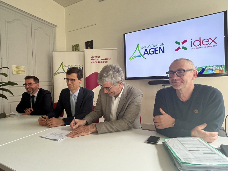 signature réseau de chaleur Agen