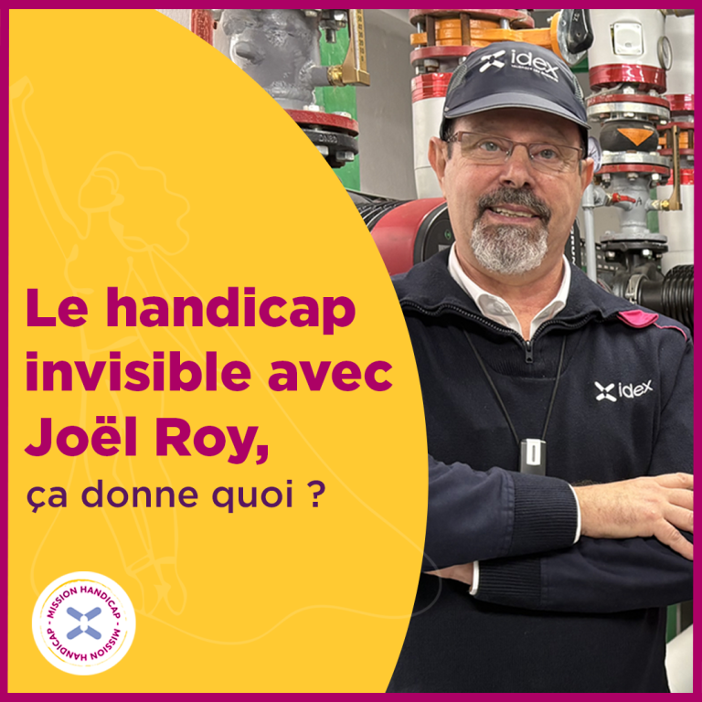 Le handicap invisible avec Joel Roy