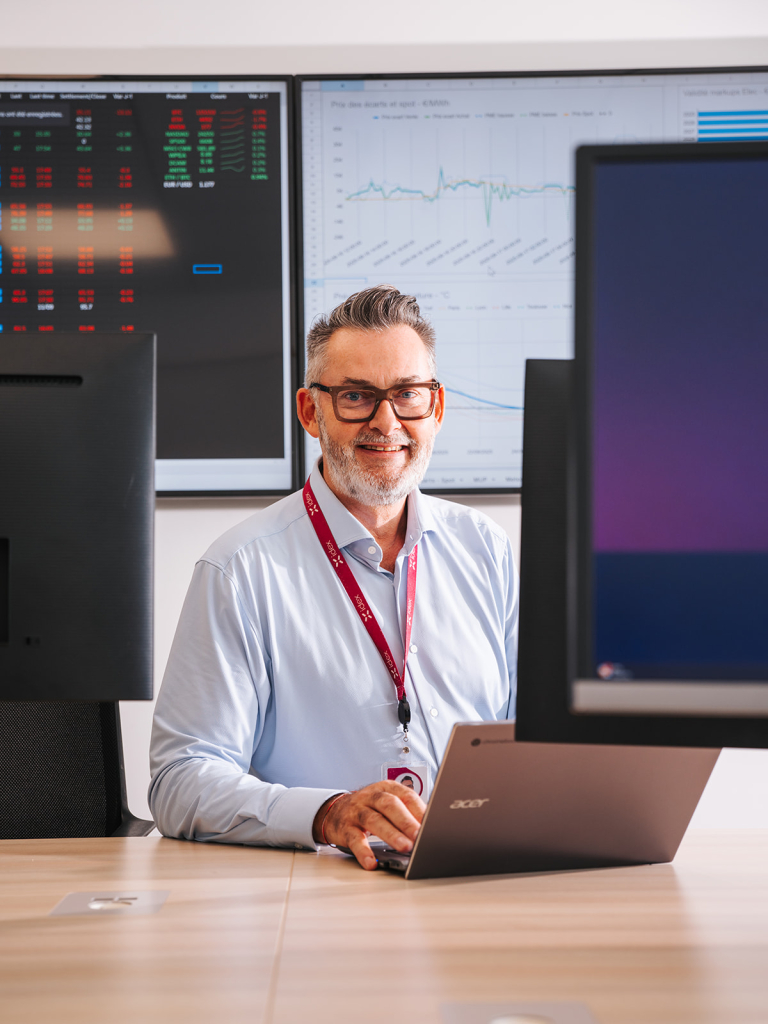 collaborateur Idex salle des marchés